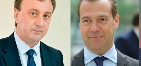 Владимир Делба и Дмитрий Медведев обменялись поздравлениями с наступающим Новым годом