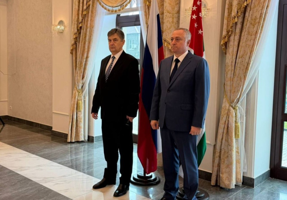 Бадра Гунба посетил официальный прием в Посольстве России по случаю Дня дипломатического работника