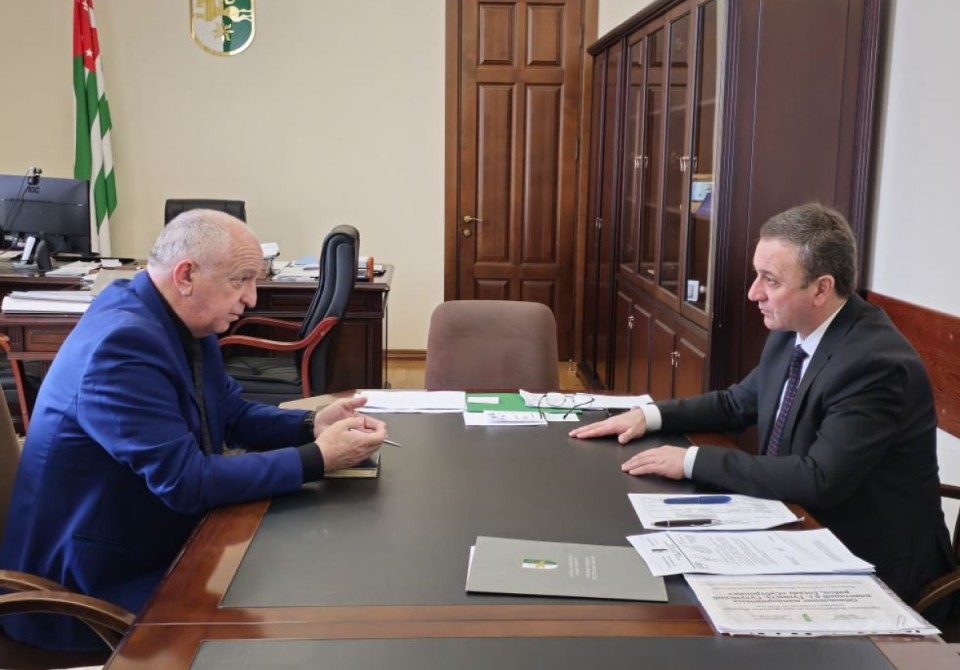 Владимир Делба провёл рабочу встречу со Львом Квициния