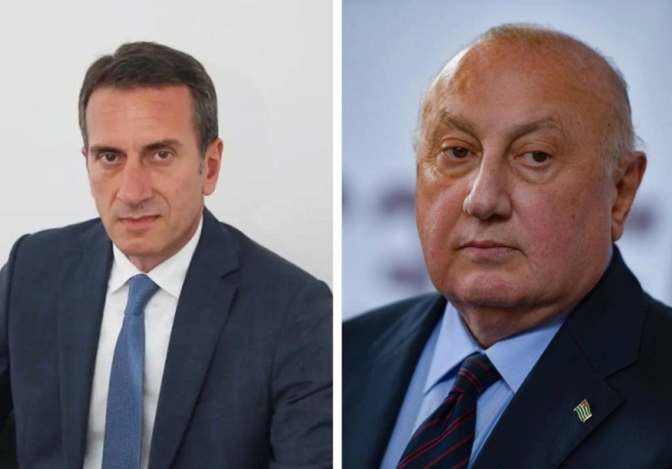 Глава МИД Олег Барциц поздравил первого посла Абхазии  в РФ Игоря Ахба с днем рождения