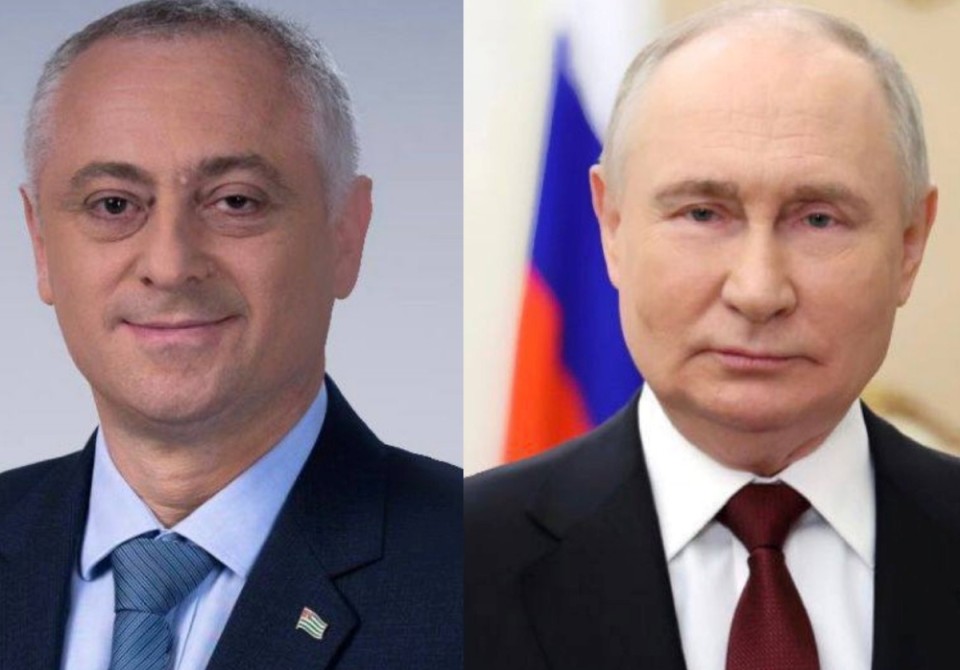 Бадра Гунба поздравил Владимира Путина с Днём защитника Отечества