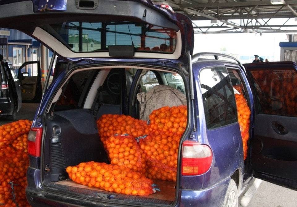 Сочинская таможня пресекает нарушения при ввозе сельхозпродукции из Абхазии