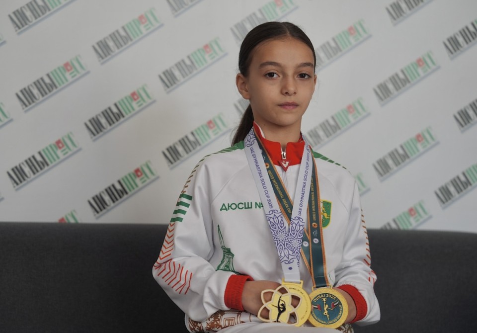 Юная гимнастка Мария Пилия мечтает нести на Олимпиаде флаг Абхазии под гимн родной страны