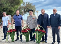 Делегация из Санкт-Петербурга почтила память воинов погибших в Великой Отечественной войне