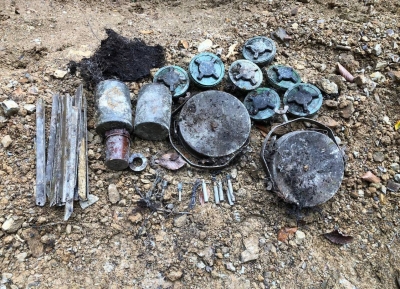 Противопехотные мины найдены в районе Сухумской ГЭС