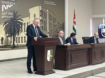 Торжественное собрание, посвященное 35-летию Национального банка, состоялось в Сухуме