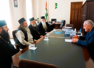 В Кабмине состоялась встреча с абхазским духовенством