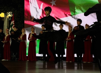 В Сухуме отметили День Государственного флага Абхазии