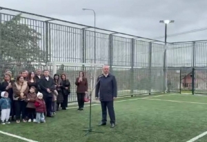 В селе Лыхны открыли новое мини-футбольное поле