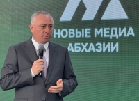 Бадра Гунба приветствовал участников проекта "Новые медиа Абхазии"