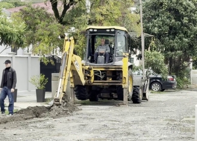 По улице Фазиля Искандера начался второй этап ремонтных работ