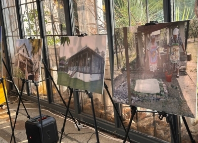 Абар шьҭа ԥшьынттәны Аҟәа ақалақь аҿы ахьа Амш азгәарҭоит.