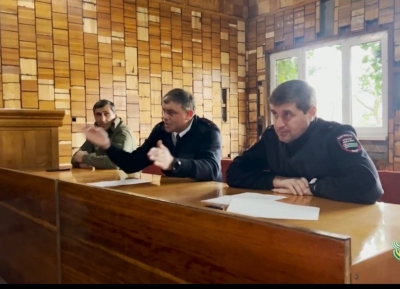 В Гудаутском РОВД прошло выездное совещание с сотрудниками Госавтоинспекции      