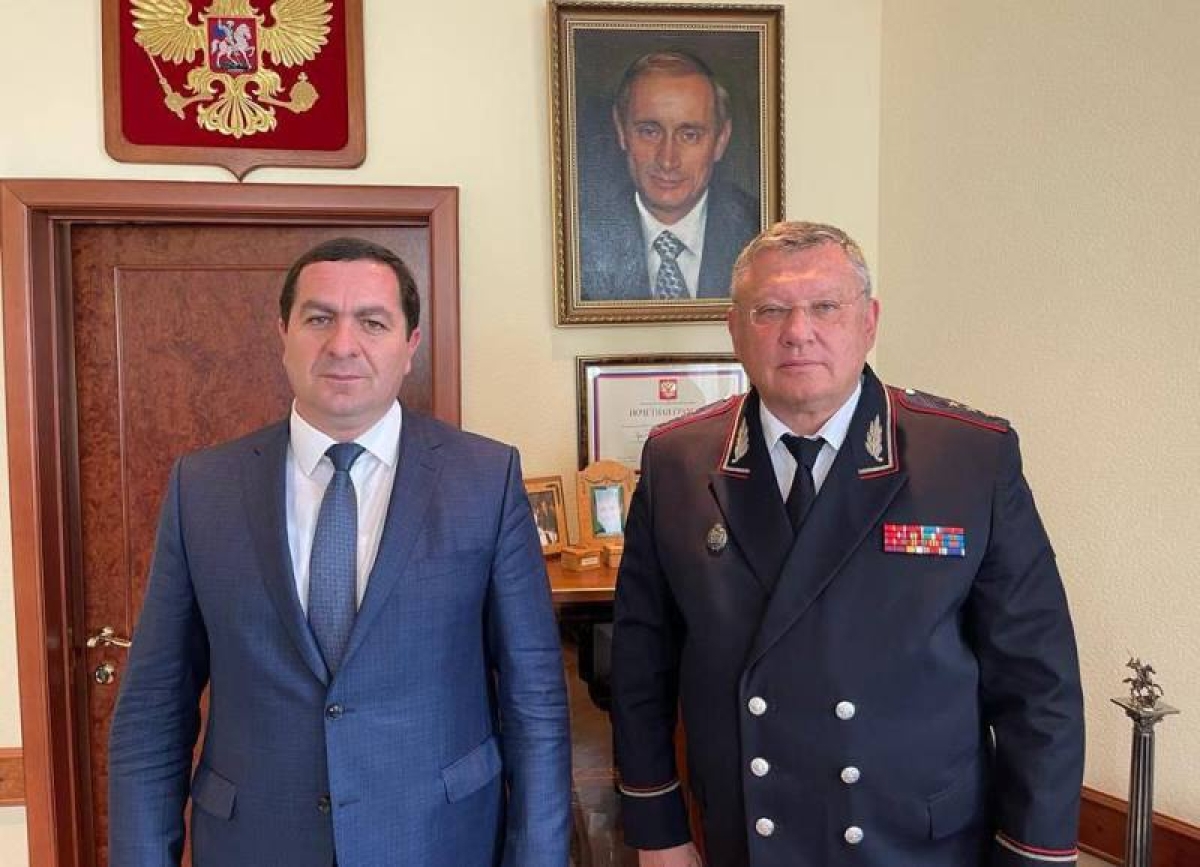 Роберт Киут и Игорь Зубов обсудили   реализацию программы сотрудничества МВД Абхазии и России   