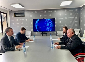 Встреча с послом по особым поручениям Вито Гриттани состоялась в МИД Абхазии