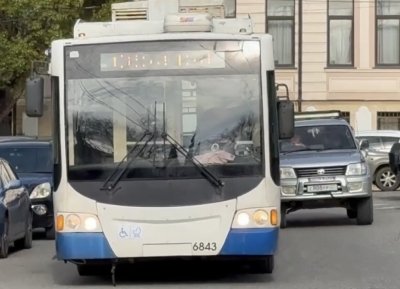 Троллейбусный маршрут, соединяющий районы Маяк и Каштак, возобновил работу в Сухуме