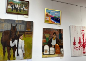 В Сухуме открылась выставка художницы Марии Пилия
