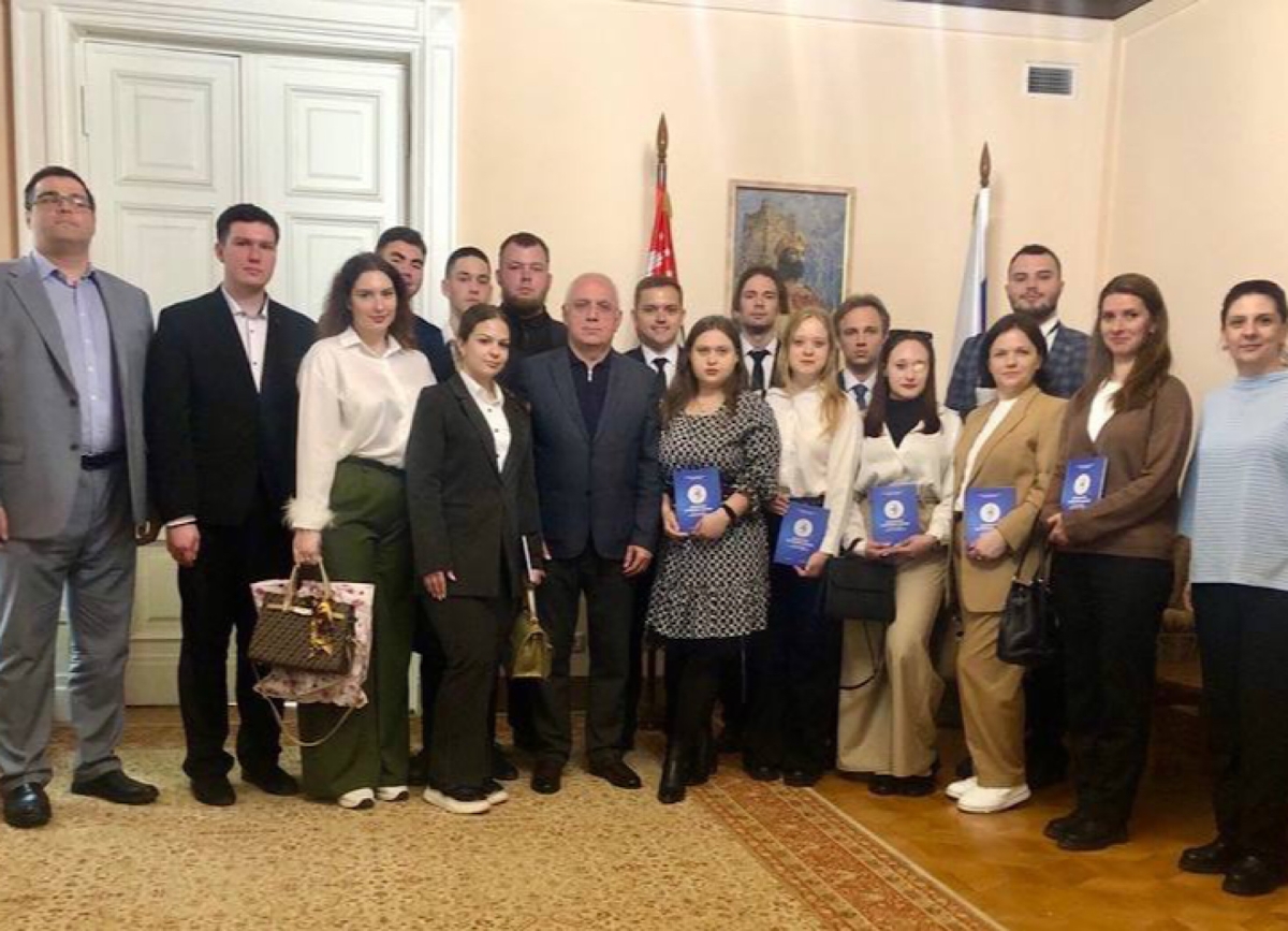 В Посольстве Абхазии  в Москве  состоялась встреча со студентами  Луганского педагогического университета   