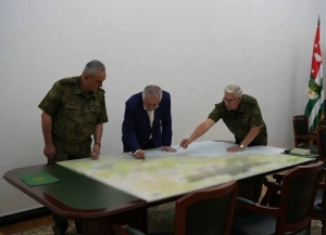 Аԥсны Арбџьармчқәа ркомандаҟаҵаҩ хада Бадра Гәынба жьҭаарамза 12-16 рзы имҩаԥыргараны иҟоу зымҽхак ҭбаау аоператив-тактикатә ҽазыҟаҵарақәа шьақәирӷәӷәеит