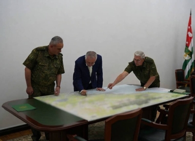 Аԥсны Арбџьармчқәа ркомандаҟаҵаҩ хада Бадра Гәынба жьҭаарамза 12-16 рзы имҩаԥыргараны иҟоу зымҽхак ҭбаау аоператив-тактикатә ҽазыҟаҵарақәа шьақәирӷәӷәеит