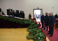 Президент Бадра Гунба принял участие в церемонии прощания с главным редактором журнала &laquo;Алашара" Анатолием Лагулаа