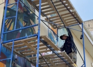 Пять настенных росписей украсят здания в городе Гагра