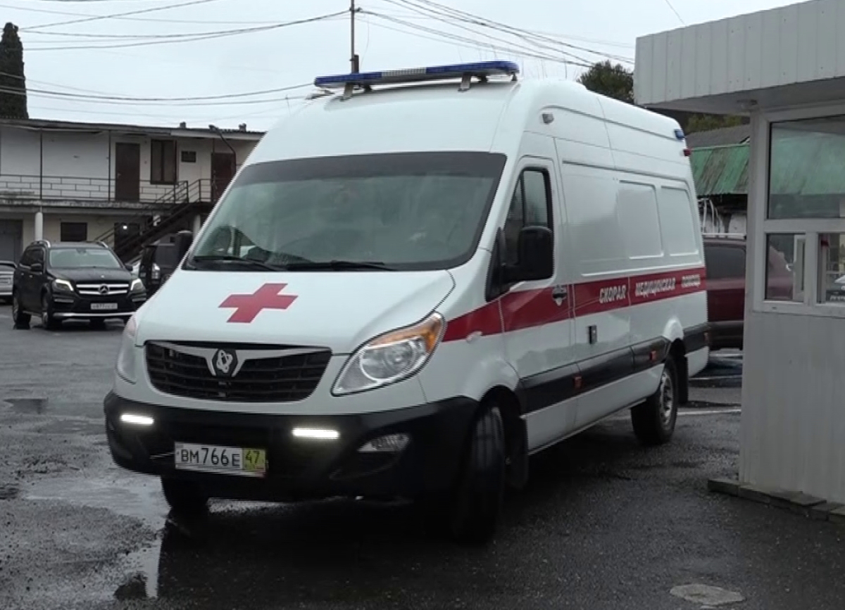 Машину  скорой  помощи подарили сухумской городской клинической больнице