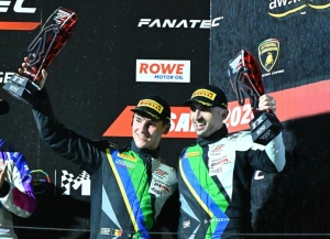 Дмитрий Гвазава и Уго де Вильд заняли призовые места в гонках европейского первенства GT World Challenge Sprint Cup