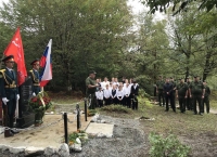 Памятник советским воинам открыли в селе Псху