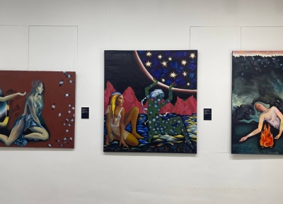 Персональная выставка Амры Чичибая открылась в сухумской галерее Auada