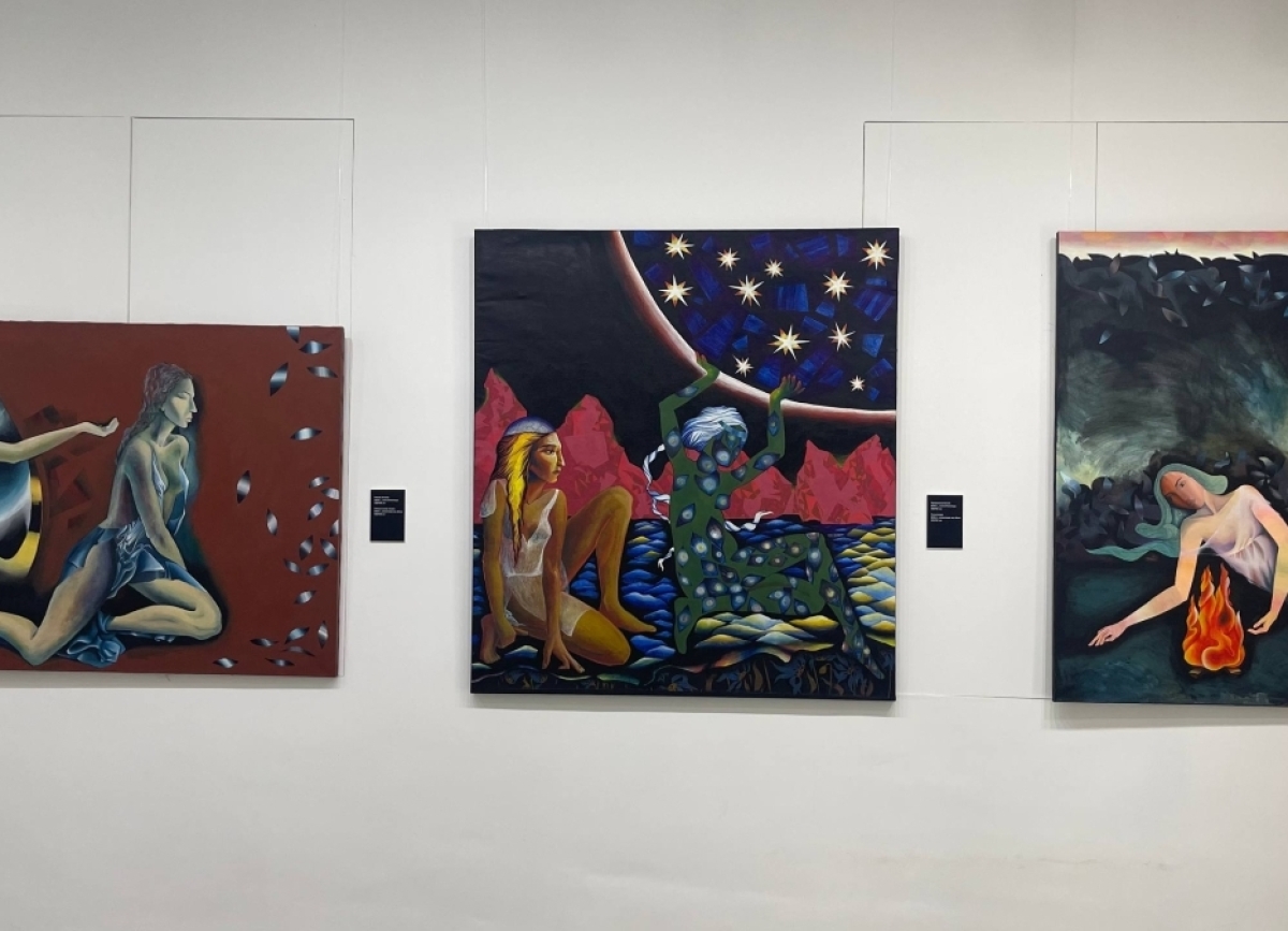 Персональная выставка Амры Чичибая открылась в сухумской галерее Auada