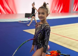 София Боджгуа принимает участие в международном турнире по художественной гимнастике в Пекине