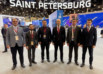 Делегация Парламента Абхазии принимает участие в XXVIII Петербургском международном экономическом форуме