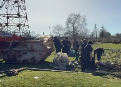 Большой субботник провели в селе Кацикыт Гулрыпшского района