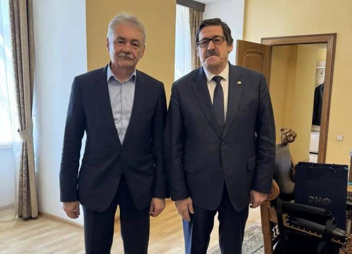 Президент АНА Зураб Джапуа встретился с гендиректором Российского научного фонда Владимиром Беспаловым