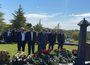 Церемония возложения прошла в селе Нижняя Эшера