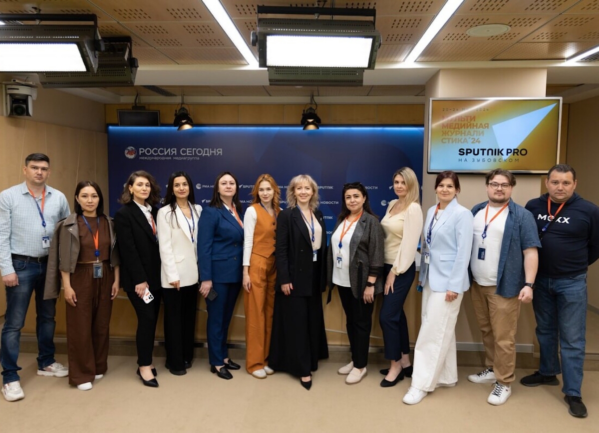 Журналисты из Абхазии участвуют в проекте «SputnikPro на Зубовском»