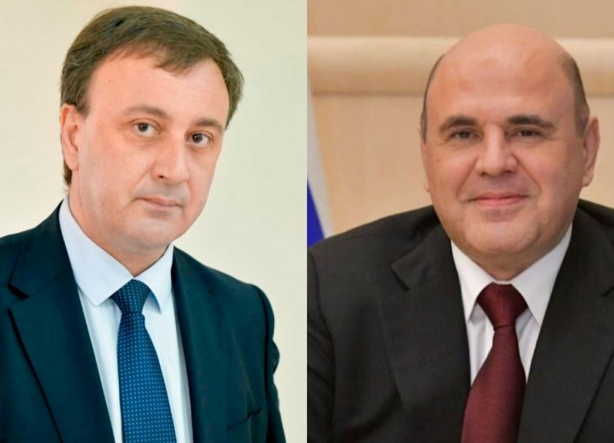 Владимир Делба поздравил Михаила Мишустина с Днем России   