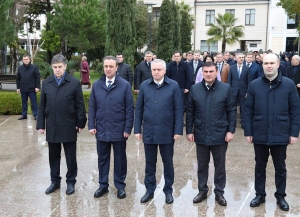 Память погибших в Мартовском наступлении почтили в Парке Славы