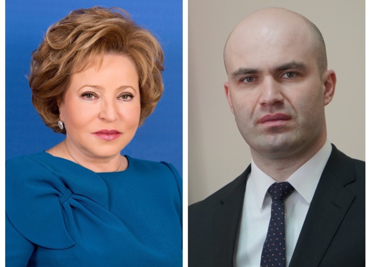 Валентина Матвиенко поздравила Лашу Ашуба с Днём Победы в Великой Отечественной войне