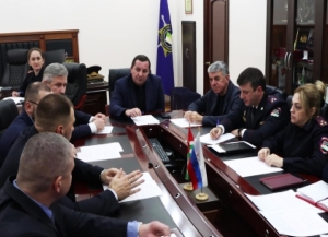 Роберт Киут принял делегацию МВД России