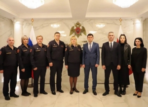 Представители МВД Абхазии посетили ЦЛРР Росгвардии по Рязанской области
