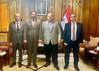 Мухаммад Али встретился с министром юстиции Сирии Ахммадом Авад Аль-Сайедом