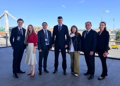 Делегация Парламента Абхазии провела рабочую встречу с первым зампредседателя Комитета Госдумы по экономической политике Денисом Кравченко