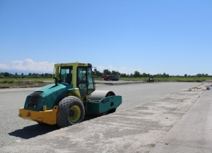 Ремонтные работы в сухумском аэропорту проходят  по плану и в срок   
