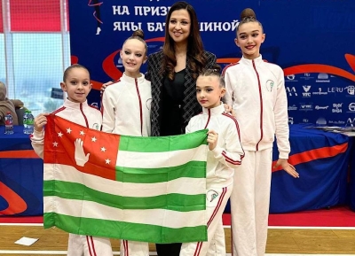 Юные гимнастки из Абхазии участвовали в международном турнире Яны Батыршиной