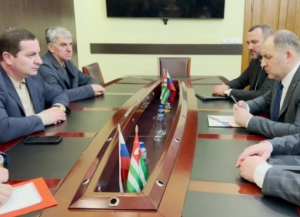 В МВД Абхазии прошла рабочая встреча с представителями ЭКЦ МВД РФ