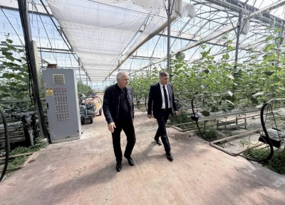 Вараздат Миносян и Беслан Джопуа посетили ряд аграрных предприятий в Очамчырском и Гулрыпшском районах