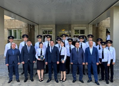 Ряды МВД Абхазии пополнили 11 выпускников специализированных вузов
