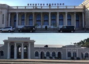 Завершились восстановительные работы на Сухумском и Гудаутском вокзалах   